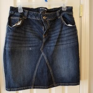 Lane Bryant denim skirt